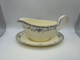 Minton Bone China BELLEMEADE Gravy Boat with Underplate - $89.99