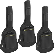 Guitar Bags, 3 Pack Guitar Gig Bag, 38 40 41 Inch Electric Guitar Case,, 3 Pack - $44.92