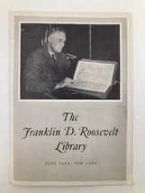 1951 Program Souvenir Hyde Park, New York The Franklin D. Roosevelt Library - £7.43 GBP