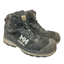 Helly Hansen Men's Mid Alum Toe Comp Plate Hiker Boots HHS241010 Black S... - $28.49