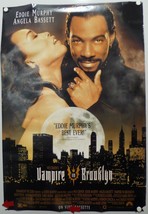 Vampire In Brooklyn Videocassette Movie Poster Made In 1995 - £11.45 GBP