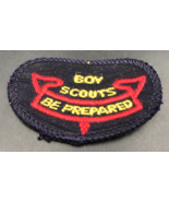 VTG Boy Scouts BSA Be Prepared Patch 2&quot; 2.25&quot; x 1.5&quot; Malaysia St Xavier ... - £14.57 GBP