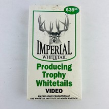 Imperial Whitetail Producing Trophy Whitetails Vol 1 1992 VHS New SEALED - £15.27 GBP