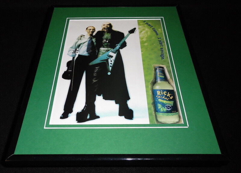 Primary image for 2001 Rick's Spiked Margaritas Framed 11x14 ORIGINAL Advertisement