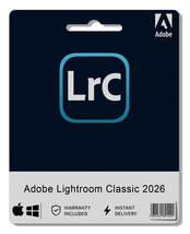 Adobe Lightroom Classic 2026 Full Version – Lifetime License for Windows... - $38.99