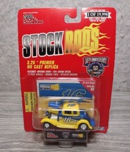 Racing Champions Stock Rods #16 Primestar &#39;32 Ford Coupe Yellow Issue No... - £5.63 GBP