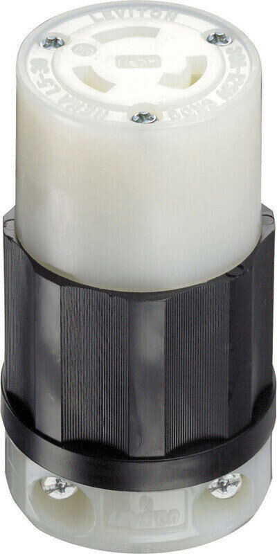 Leviton Locking Connector Nylon Indust. 30 Amp 2 Pole, 3 W L 5 - 30 R Cs... - $34.65
