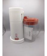 Vintage Mr Coffee TM3 3-Quart Iced Tea Pot Maker with Red Lid Pitcher - $723.63 MXN