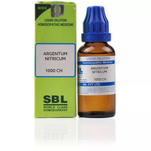 SBL Homeopathy Argentum Nitricum Dilution 1000 CH (30ml) - $12.87