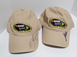 2 Nascar Sprint Cup Series Champion 2010 Adjustable Hat Caps Signed - £16.52 GBP