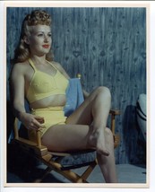 Betty Grable 8&quot;x10&quot; Color Promotional Still Reproduction Yellow Bikini FN - $18.96