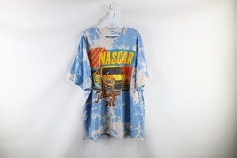 NASCAR Mens Large Distressed Retro Talladega 500 Spell Out Acid Wash T-Shirt - £31.25 GBP