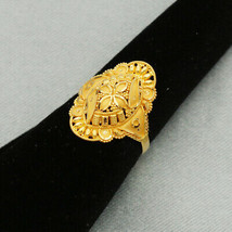 BIS 916 Seal Original Gold Baby Rings Size US 6.25 Mom Fancy Women Jewelry - £371.14 GBP