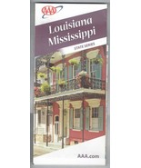 2008 AAA Map Louisiana Mississippi - £7.55 GBP