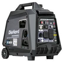 DIEHARD GASOLINE PROPANE DUAL FUEL INVERTER GENERATOR GAS GENERATORS POR... - $979.99