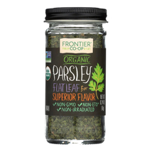 Frontier Co Op, Organic Parsley Leaf Flakes, 1 jar 0.24 oz, seasoning, spice  - $13.99