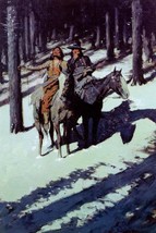 Indian Scouts in the Moonlight Frederic Remington Giclee Art Print + Ships Free - £30.60 GBP+