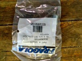 Fragola Fitting Adapter Straight 4 x 1/4 mpt part #581605 - $10.88