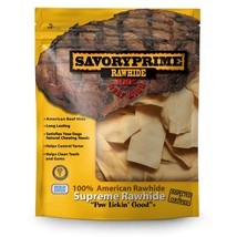 Savory Prime Supreme Rawhide Chips Chicken 1ea/1 lb - £14.29 GBP
