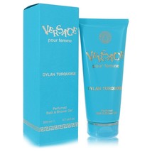 Versace Pour Femme Dylan Turquoise by Versace Shower Gel 6.7 oz for Women - £65.26 GBP