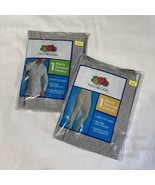 Men&#39;s Thermal Bottom And Henley Shirt Sz L Fruit of Loom Gray Tag Free C... - $27.27 CAD