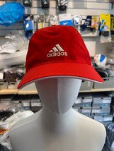 Adidas C40 Climalite Training Cap Unisex Tennis Cap Sports Hat Red NWT D... - £26.95 GBP