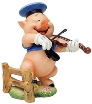 WDCC Three Little Pigs Fiddler Pig &quot;Hey Diddle, Diddle, I Play On My Fid... - £110.11 GBP