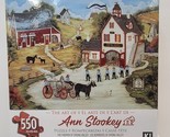 KI Puzzles Art Of Ann Stookey 550 pc puzzle 24&quot;x18&quot; The Firemen Of Sprin... - $14.79