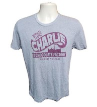 Roald Dahl Charlie and The Chocolate Factory The New Musical Adult S Gray TShirt - $19.80