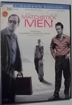 Matchstick Men 2004 DVD video US Pressing VG Nicholas Cage Sam Rockell  - £10.15 GBP