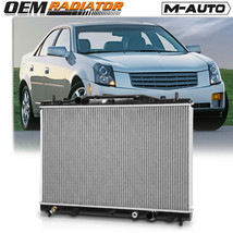 2565 Aluminum Cooling Radiator OE Replacement fit 2003-2004 Cadillac CTS 3.2L AT - £117.53 GBP