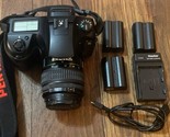 Pentax K20D 14.6MP Digital SLR Camera with Pentax Da 18-55mm AL II - 3 B... - £137.98 GBP