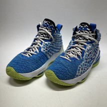 Nike Boys Lebron XVII BQ5594-434 Blue Basketball Shoes Sneakers Size 5Y - £35.54 GBP