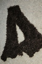 Brown Fluffy Scarf 54 Inches Long Winter Women Classic Neck Wrap - $9.99