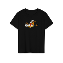 Calvin and Hobbes Laughing on the Floor T-Shirt - £18.62 GBP+