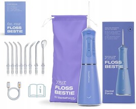 DentalForce 400ml Cordless Dental Oral Irrigator 5 Modes 8 Nozzles 9.66 bar - €92,17 EUR
