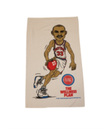 Vtg 90s Detroit Pistons Basketball Grant Hill Spell Out Bath Beach Towel... - $49.45
