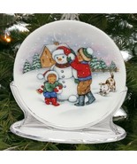 Hallmark Keepsake Ornament Let it Snow! Collector Plate Series Vintage 90s  - $6.62