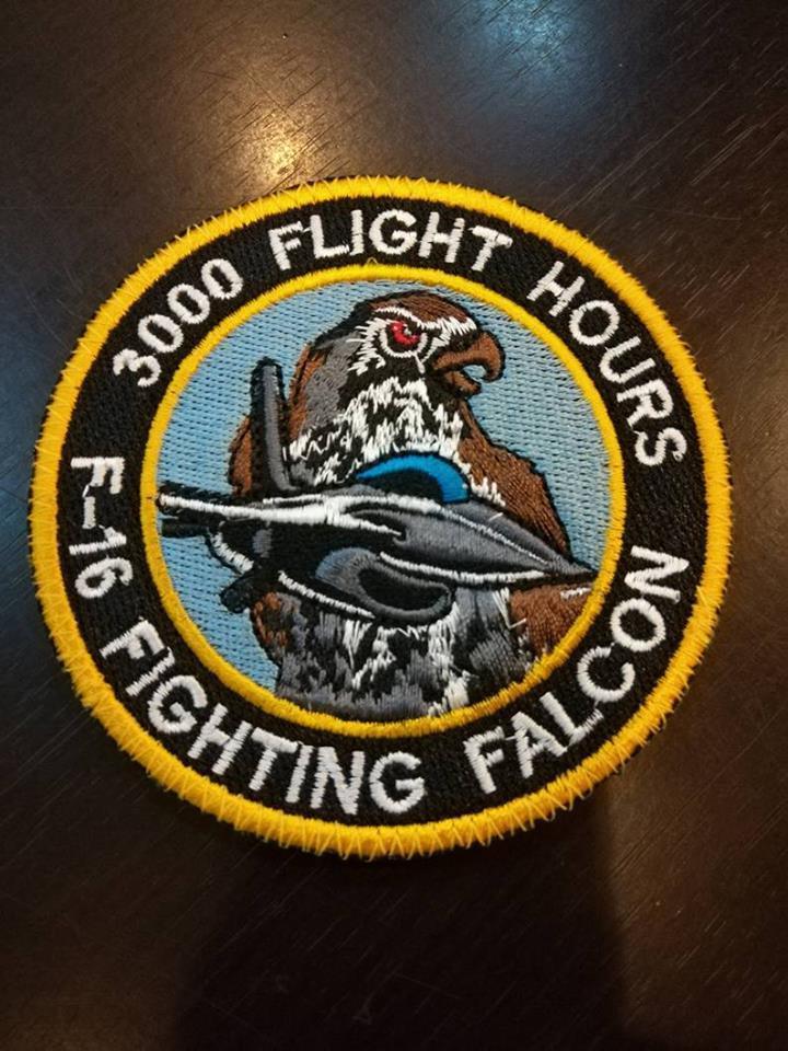 F16 3000 FLIGHT HOURS FIGHTING FALCON Royal Thai Air Force Patch Item image 3