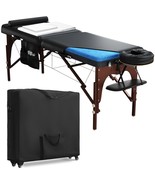 Luxton Home Premium Memory Foam Massage Table - Rolling Travel Case, Washable Sh - $329.95
