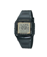 Casio Men&#39;s Illuminator Digital Databank Black Resin Watch DB-36-9A With... - $640.57 MXN