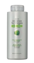 Avon Advance Techniques Daily Shine 2-in-1 Shampoo/Conditioner (new packaging) - £19.01 GBP