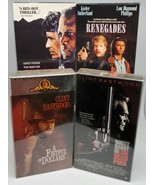 LOT OF (4) CLASSIC ACTION MOVIES VHS- CLINT EASTWOOD, TOM BERENGER - $9.27