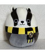 Squishmallow Harry Potter Badger Hufflepuff Scarf 8 Inch Gray Plush Toy - €23,78 EUR