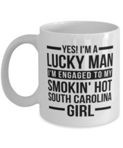 South Carolina Girl Engagement Present For Him - Lucky Man Smokin&#39; Hot - Funny  - £11.88 GBP