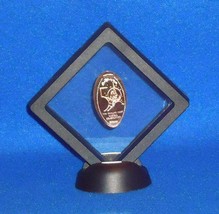 Brand New 50TH Anniversary Walt Disney Castle Tinkerbell Penny & Floating Frame - $14.95