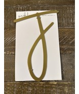 Park Lane Gold Metal Letter J - $68.38 CAD