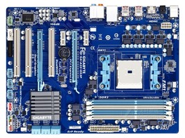 GIGABYTE GA-A55-DS3P(rev.1.0) Socket FM1 DDR3 64GB ATX - £54.33 GBP