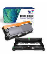 1X Tn660 + 1 Dr630 Toner Drum Set For Brother Hl-L2380Dw Mfc-L2740Dw Pri... - £35.92 GBP