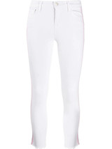 J BRAND Womens Jeans Crop Skinny Blanc White 25W JB002216 - £62.47 GBP